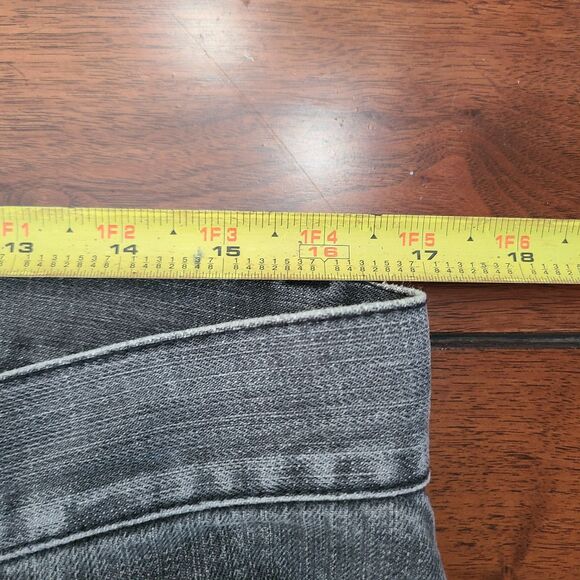 RVCA X Leo Romero Jeans Men's Size 33x31 Gray Straight Leg Skate Surf - Picture 10 of 13